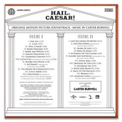 Carter Burwell Hail, Caesar! – Original Motion Picture Soundtrack LP Music