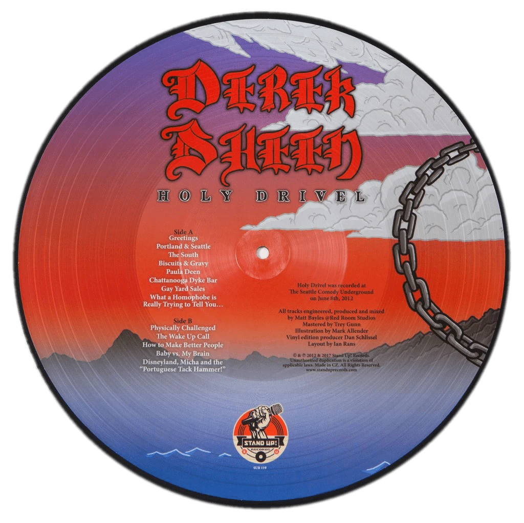 Music Holy Drivel LP (picture Disc Alternate Art) By Derek Sheen 2 Music Holy Drivel LP (picture Disc Alternate Art) By Derek Sheen