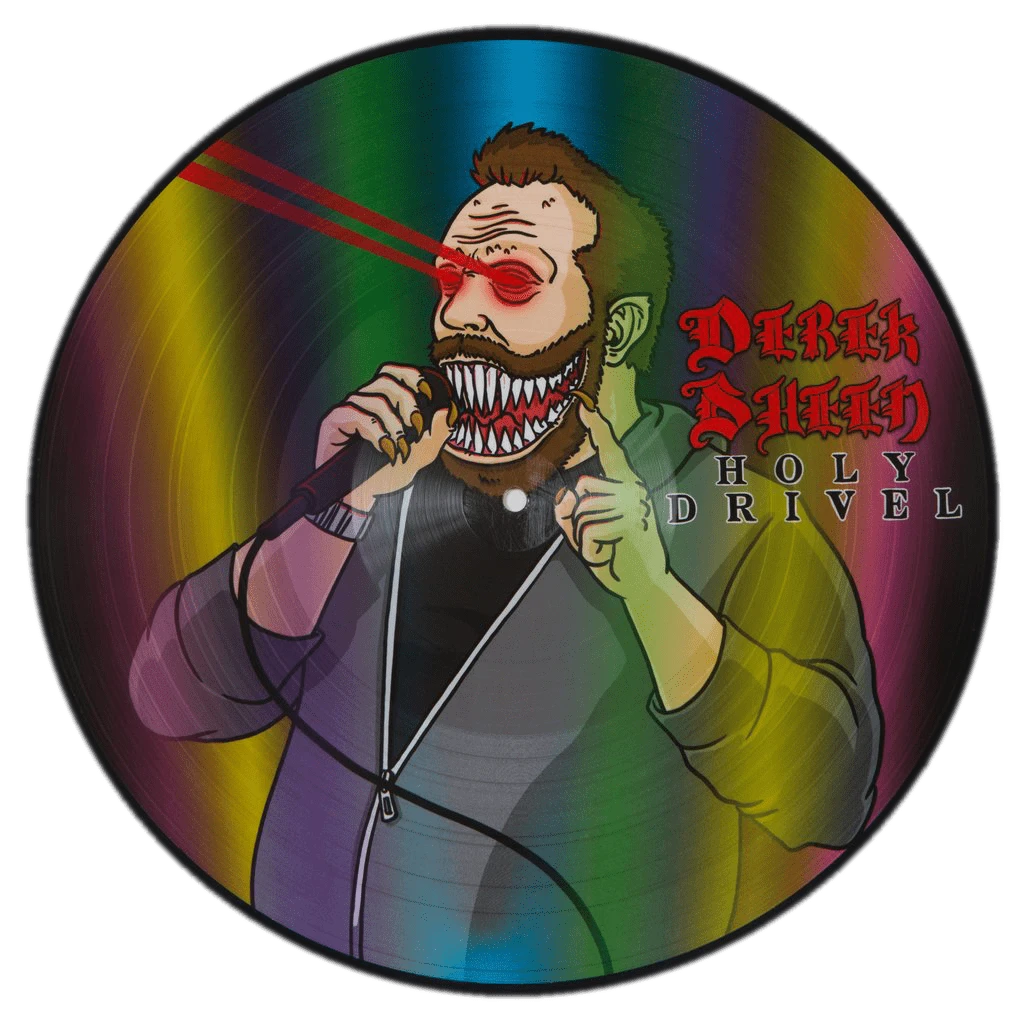 Music Holy Drivel LP (picture Disc Alternate Art) By Derek Sheen 1 Music Holy Drivel LP (picture Disc Alternate Art) By Derek Sheen
