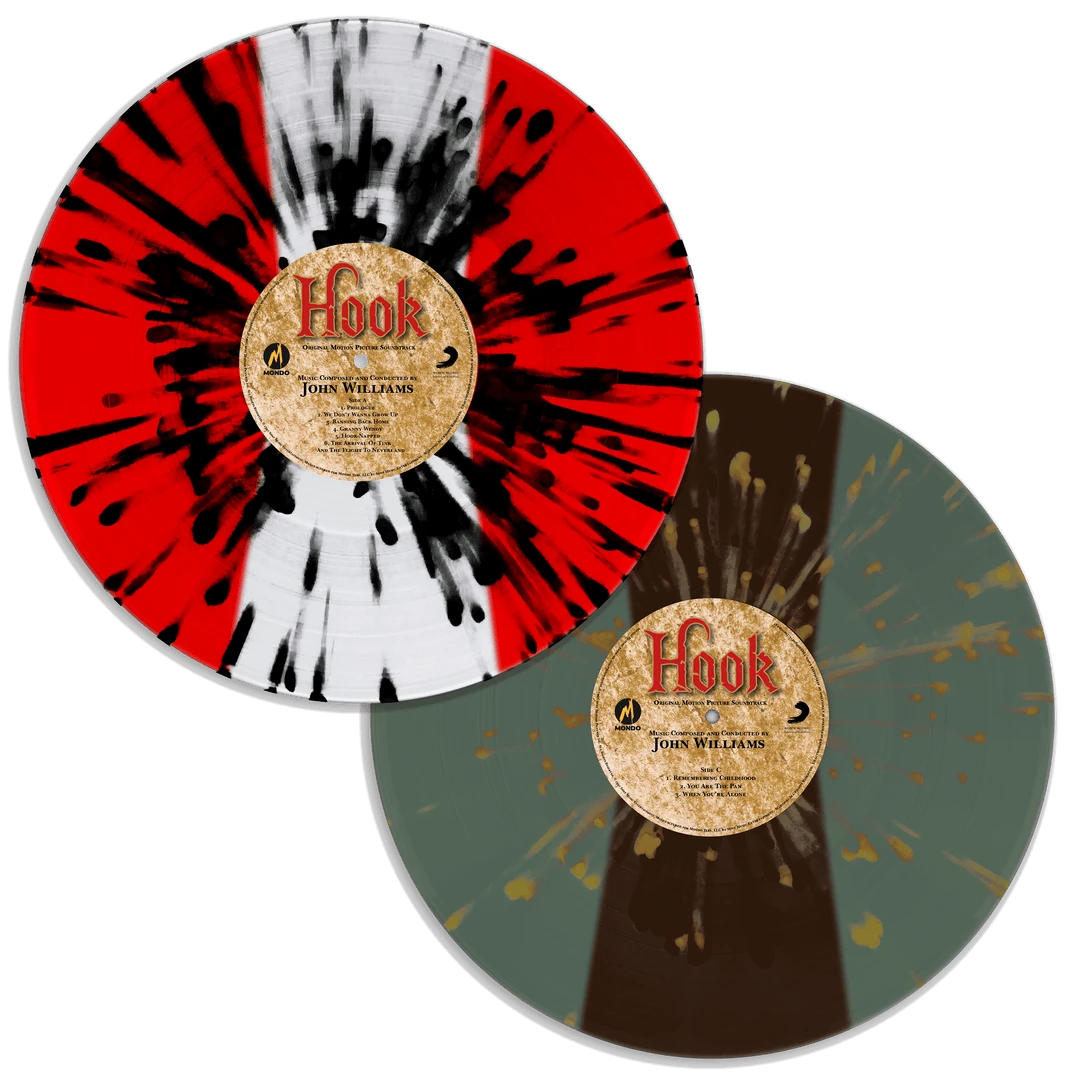 John Williams Music Hook - Original Motion Picture Soundtrack 2xLP John Williams Music Hook - Original Motion Picture Soundtrack 2xLP