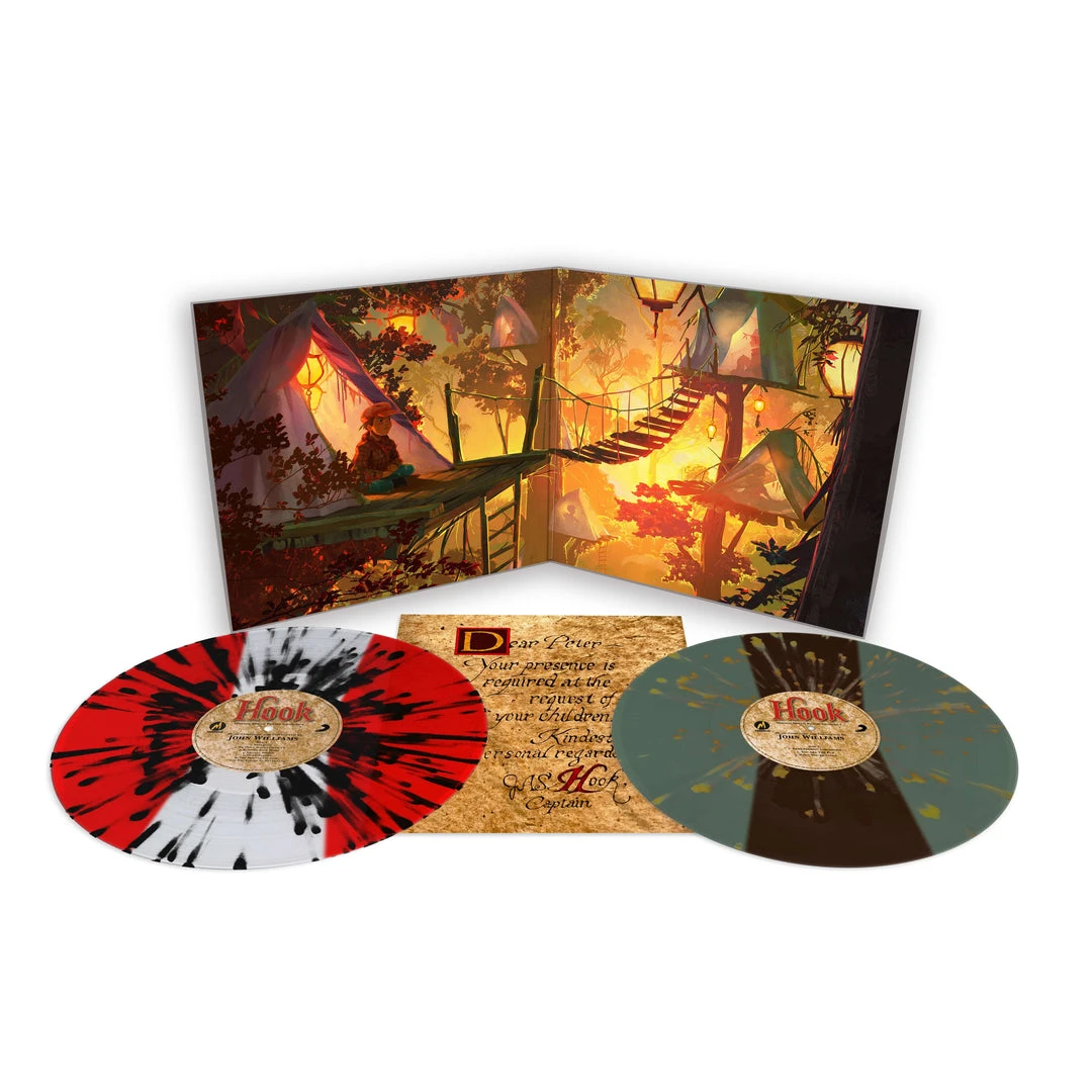 John Williams Music Hook - Original Motion Picture Soundtrack 2xLP John Williams Music Hook - Original Motion Picture Soundtrack 2xLP