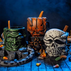 Mondo Tikis Halloween III: Season Of The Witch - Stacking Tiki Mug Set 10 Mondo Tikis Halloween III: Season Of The Witch - Stacking Tiki Mug Set