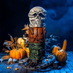 Mondo Tikis Halloween III: Season Of The Witch - Stacking Tiki Mug Set 8 Mondo Tikis Halloween III: Season Of The Witch - Stacking Tiki Mug Set