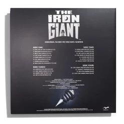 Michael Kamen The Iron Giant Soundtrack 2XLP Metal Variant