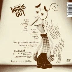 Michael Giacchino Inside Out 7-Inch Single (FEAR) Music