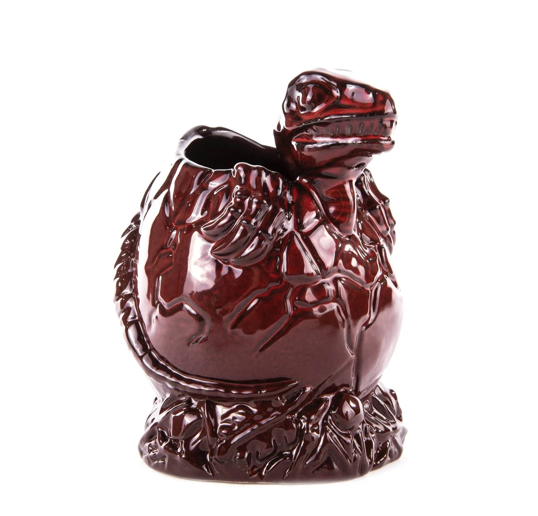 Mondo Jurassic Park - Baby Raptor Tiki Mug (Lava) Tikis 1 Mondo Jurassic Park - Baby Raptor Tiki Mug (Lava) Tikis