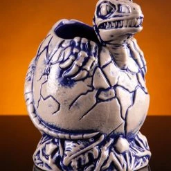 Mondo Jurassic Park – Baby Raptor Tiki Mug (Blue Variant) Tikis