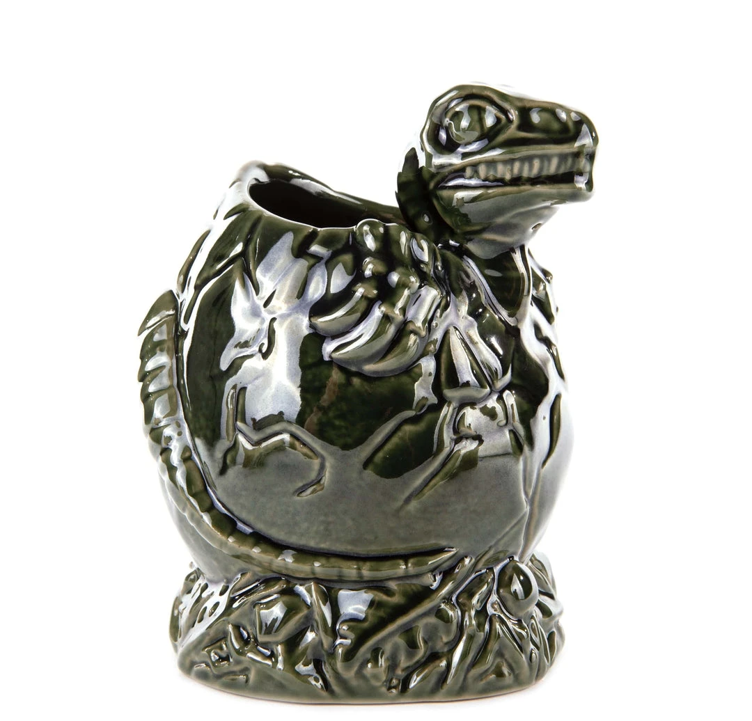 Mondo Jurassic Park – Baby Raptor Tiki Mug (Isla Nublar Variant) Mondo Jurassic Park – Baby Raptor Tiki Mug (Isla Nublar Variant)