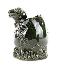 Mondo Jurassic Park – Baby Raptor Tiki Mug (Isla Nublar Variant) 6 Mondo Jurassic Park – Baby Raptor Tiki Mug (Isla Nublar Variant)