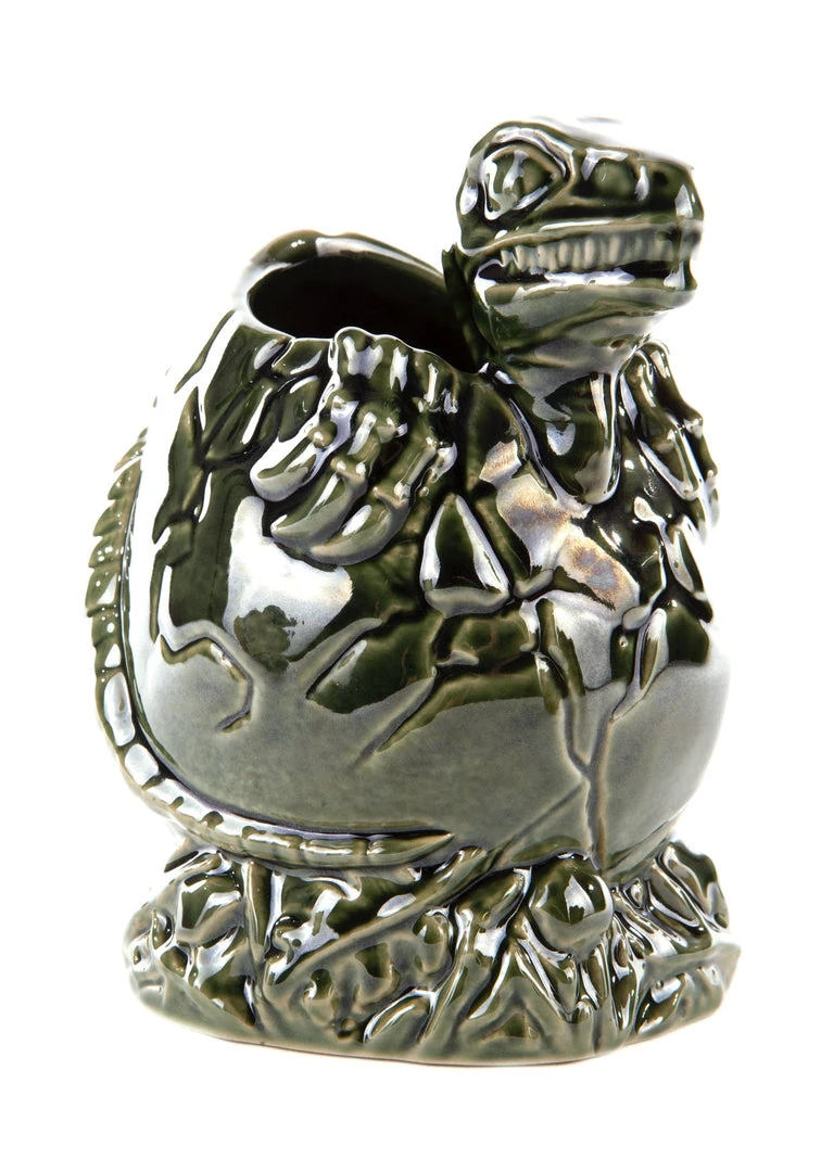 Mondo Jurassic Park – Baby Raptor Tiki Mug (Isla Nublar Variant) Mondo Jurassic Park – Baby Raptor Tiki Mug (Isla Nublar Variant)