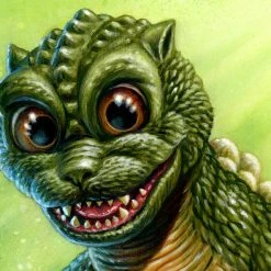 Jason Edmiston Little Godzilla Poster Posters