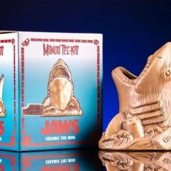 Mondo Jaws – Bruce The Shark Tiki Mug (Don't Go In The Water Variant) Tikis