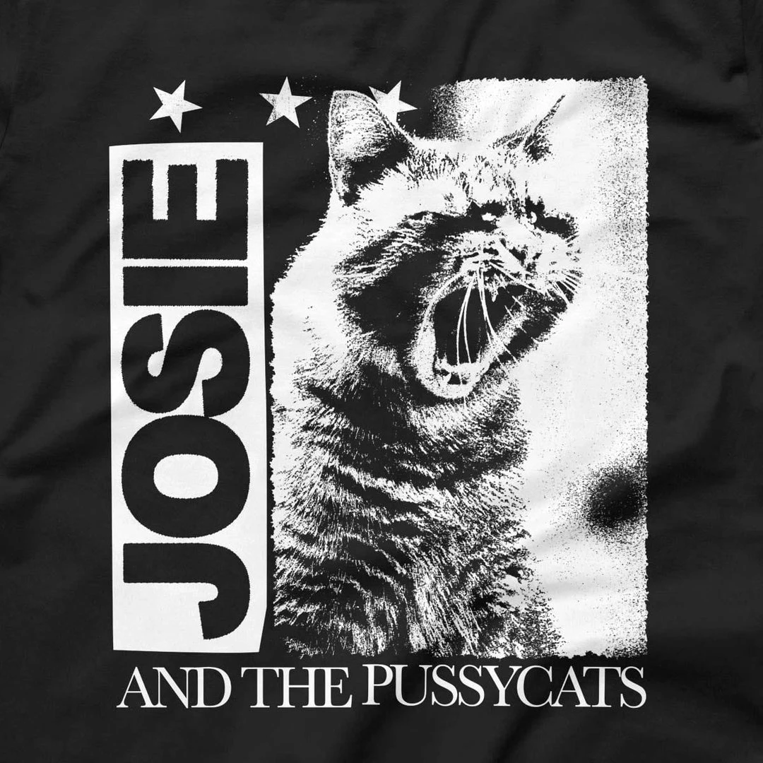 MegaRecords Josie And The Pussycats Roar T-Shirt MegaRecords Josie And The Pussycats Roar T-Shirt