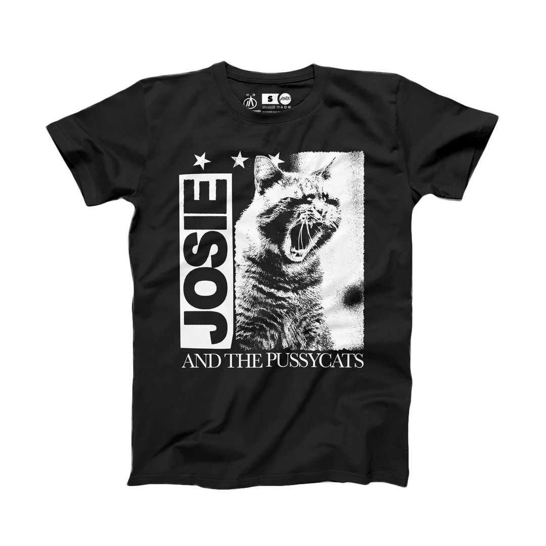 MegaRecords Josie And The Pussycats Roar T-Shirt MegaRecords Josie And The Pussycats Roar T-Shirt