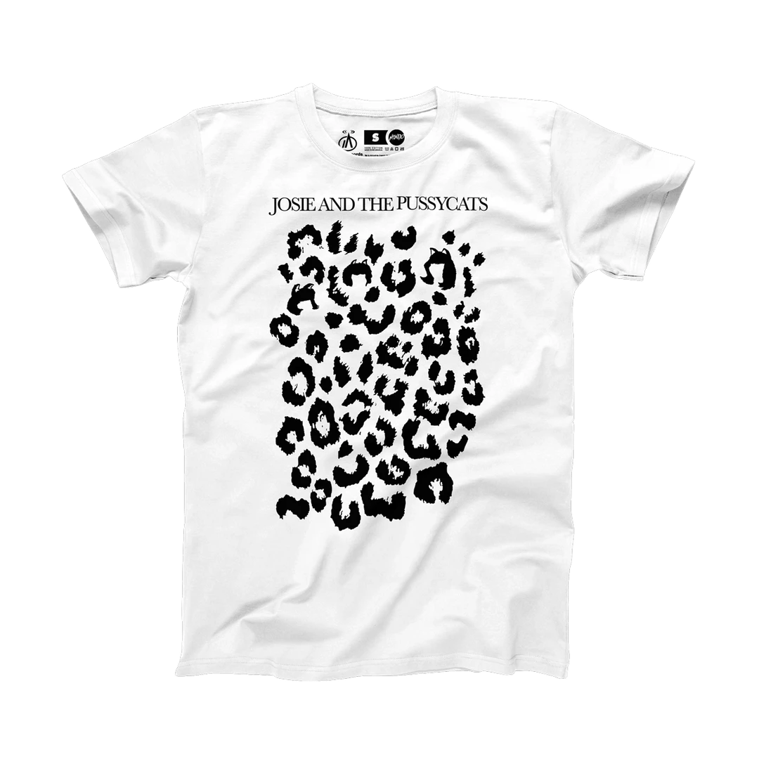 MegaRecords Josie And The Pussycats - Spots T-Shirt (White) 1 MegaRecords Josie And The Pussycats - Spots T-Shirt (White)