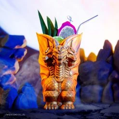 Mondo King Ghidorah Tiki Mug Tikis