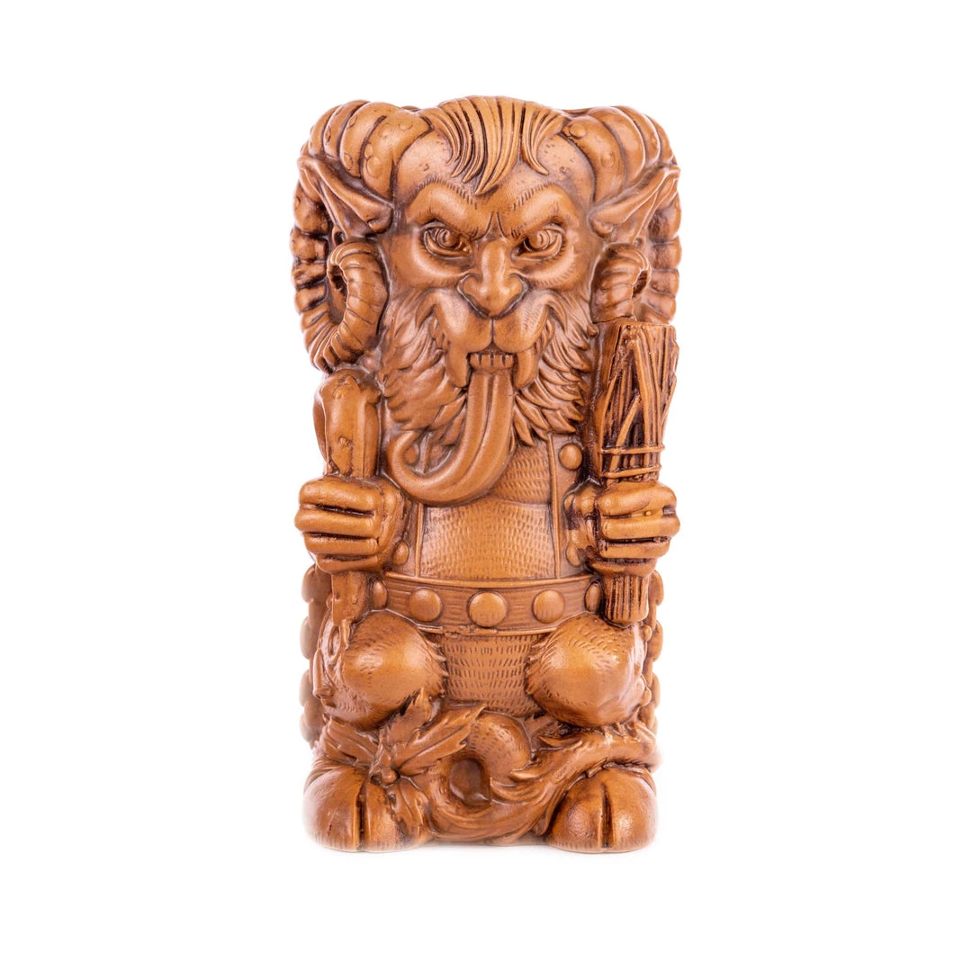 Florian Bertmer Krampus Designer Series Tiki Mug (Nutmeg Variant) Florian Bertmer Krampus Designer Series Tiki Mug (Nutmeg Variant)