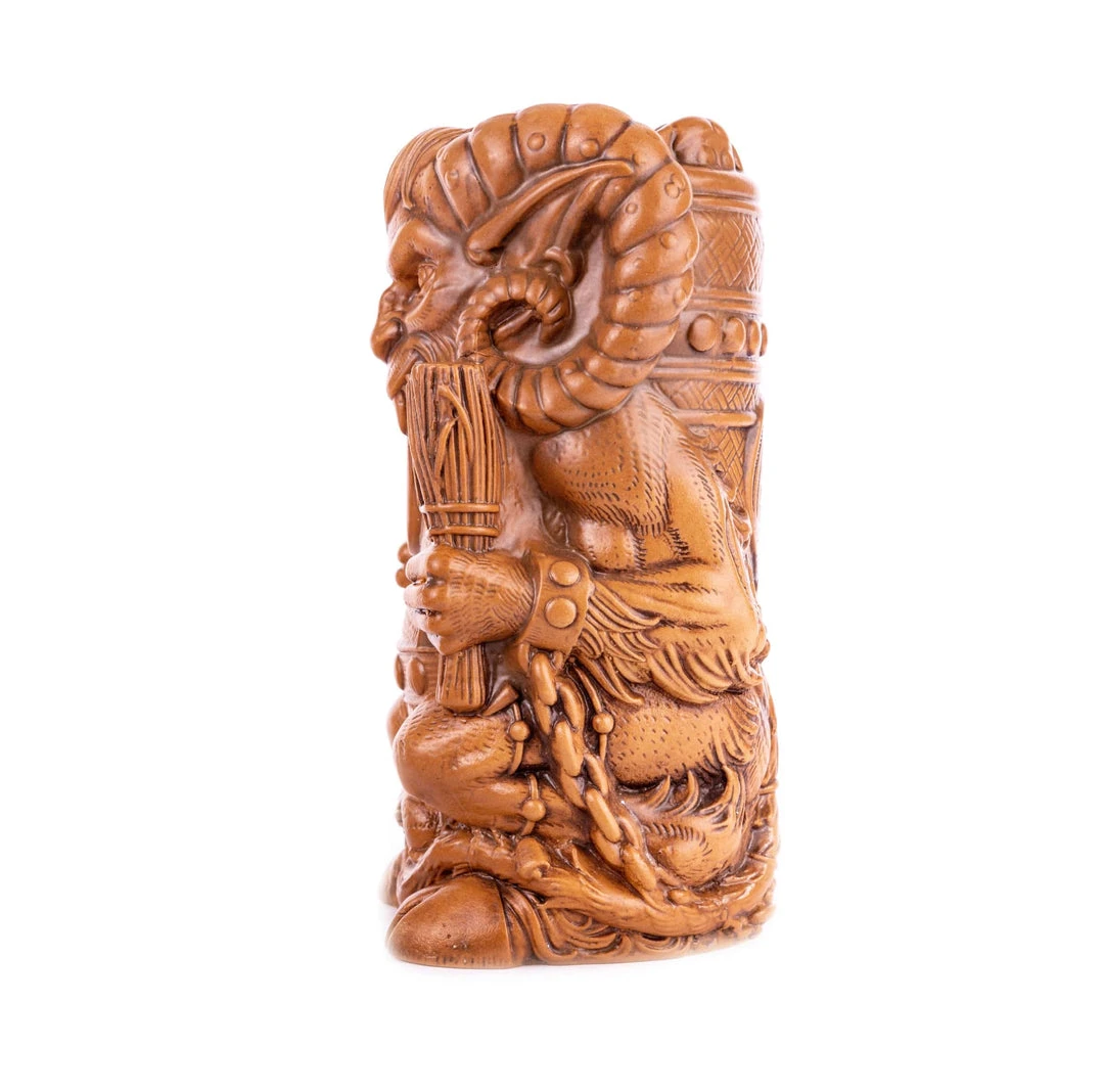 Florian Bertmer Krampus Designer Series Tiki Mug (Nutmeg Variant) Florian Bertmer Krampus Designer Series Tiki Mug (Nutmeg Variant)
