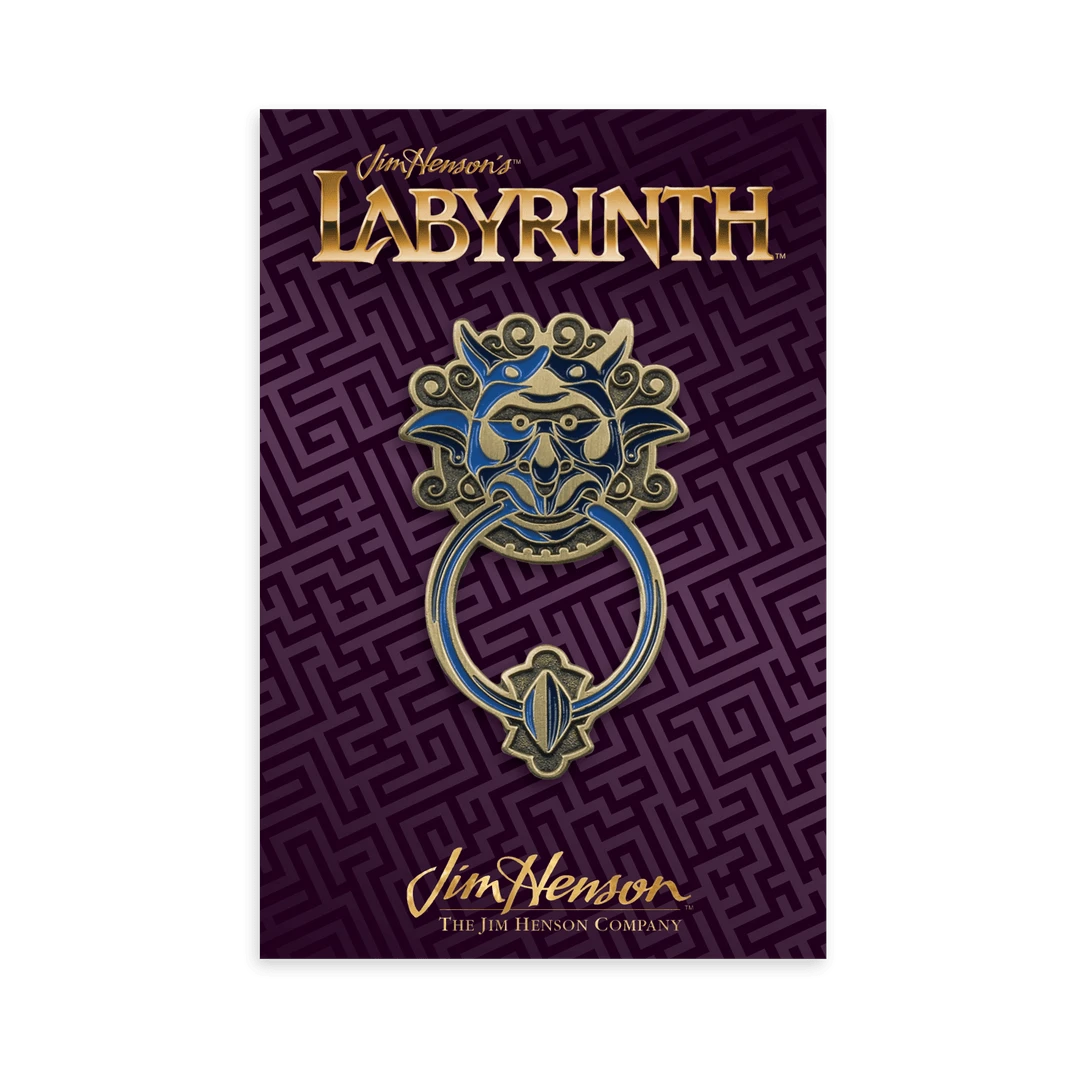 DKNG Studios Enamel Pins Labyrinth – Door Knocker (Right) Enamel Pin 1 DKNG Studios Enamel Pins Labyrinth – Door Knocker (Right) Enamel Pin