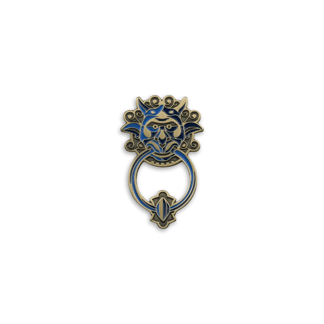 DKNG Studios Enamel Pins Labyrinth – Door Knocker (Right) Enamel Pin 2 DKNG Studios Enamel Pins Labyrinth – Door Knocker (Right) Enamel Pin