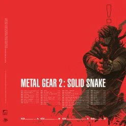 Konami Kukeiha Club Music Metal Gear 2: Solid Snake - Original Video Game Soundtrack 2XLP 7 Konami Kukeiha Club Music Metal Gear 2: Solid Snake - Original Video Game Soundtrack 2XLP