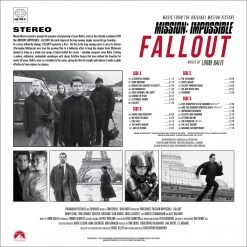 Lorne Balfe Mission: Impossible – Fallout – Music From The Original Motion Picture 2XLP 12 Lorne Balfe Mission: Impossible – Fallout – Music From The Original Motion Picture 2XLP