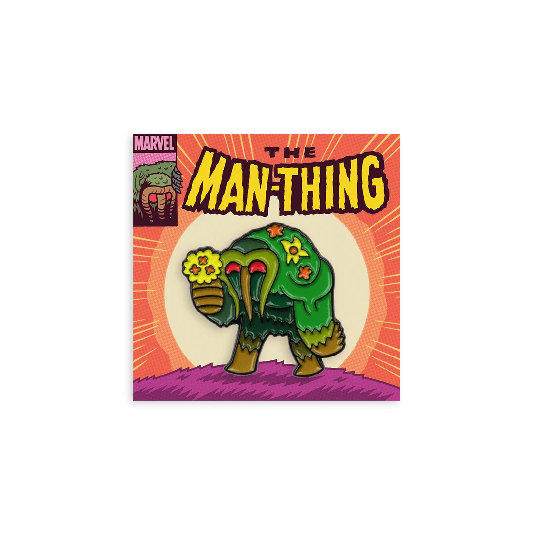 Dan Hipp Man-Thing Enamel Pin 2 Dan Hipp Man-Thing Enamel Pin