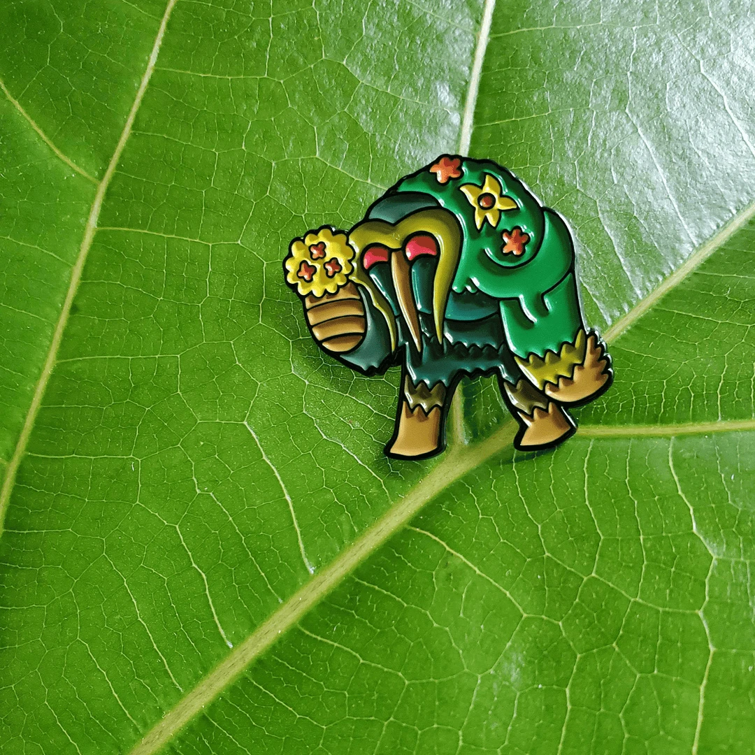 Dan Hipp Man-Thing Enamel Pin 1 Dan Hipp Man-Thing Enamel Pin