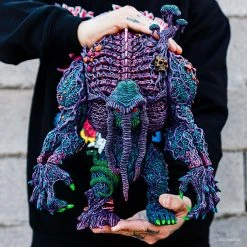 James Groman Man-Thing Designer Vinyl Figure - Psychedelic Variant