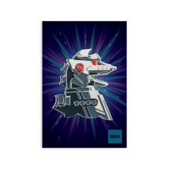 Tom Whalen Enamel Pins Mechagodzilla Enamel Pin