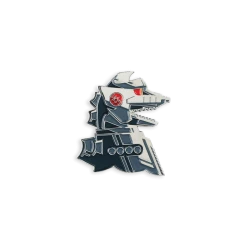 Tom Whalen Enamel Pins Mechagodzilla Enamel Pin