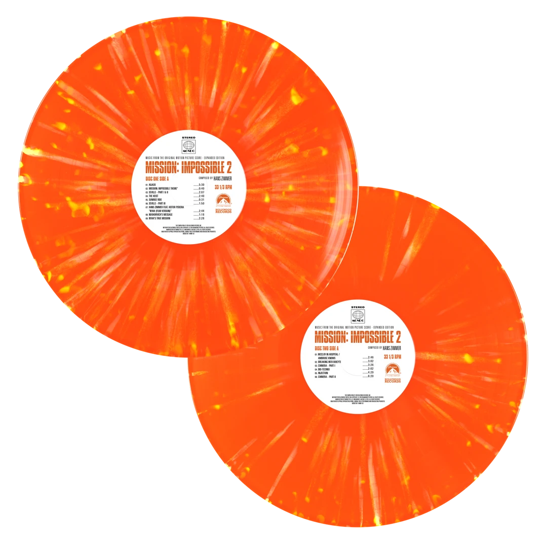 Hans Zimmer Mission: Impossible 2 - Music From The Motion Picture Score Expanded Edition 2XLP 2 Hans Zimmer Mission: Impossible 2 - Music From The Motion Picture Score Expanded Edition 2XLP