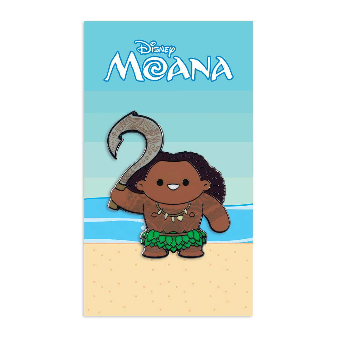 100% Soft Moana: Maui Enamel Pin Enamel Pins 1 100% Soft Moana: Maui Enamel Pin Enamel Pins