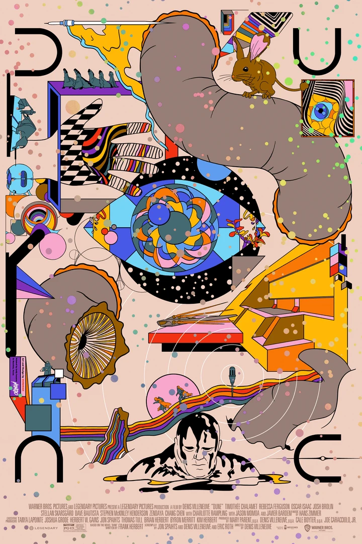 Murugiah Dune Variant Poster Posters Murugiah Dune Variant Poster Posters