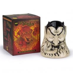 Doug P'Gosh Tikis Ol' Scratch Designer Series Tiki Mug - Black