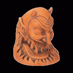 Doug P'Gosh Tikis Ol' Scratch Designer Series Tiki Mug - Orange 11 Doug P'Gosh Tikis Ol' Scratch Designer Series Tiki Mug - Orange