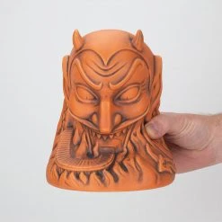 Doug P'Gosh Tikis Ol' Scratch Designer Series Tiki Mug - Orange 17 Doug P'Gosh Tikis Ol' Scratch Designer Series Tiki Mug - Orange