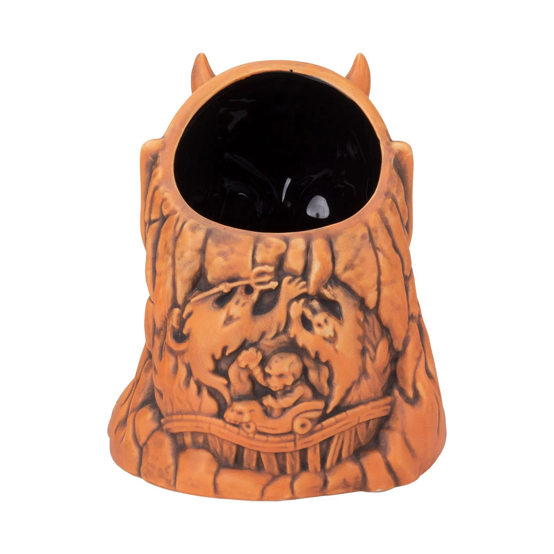 Doug P'Gosh Tikis Ol' Scratch Designer Series Tiki Mug - Orange 8 Doug P'Gosh Tikis Ol' Scratch Designer Series Tiki Mug - Orange