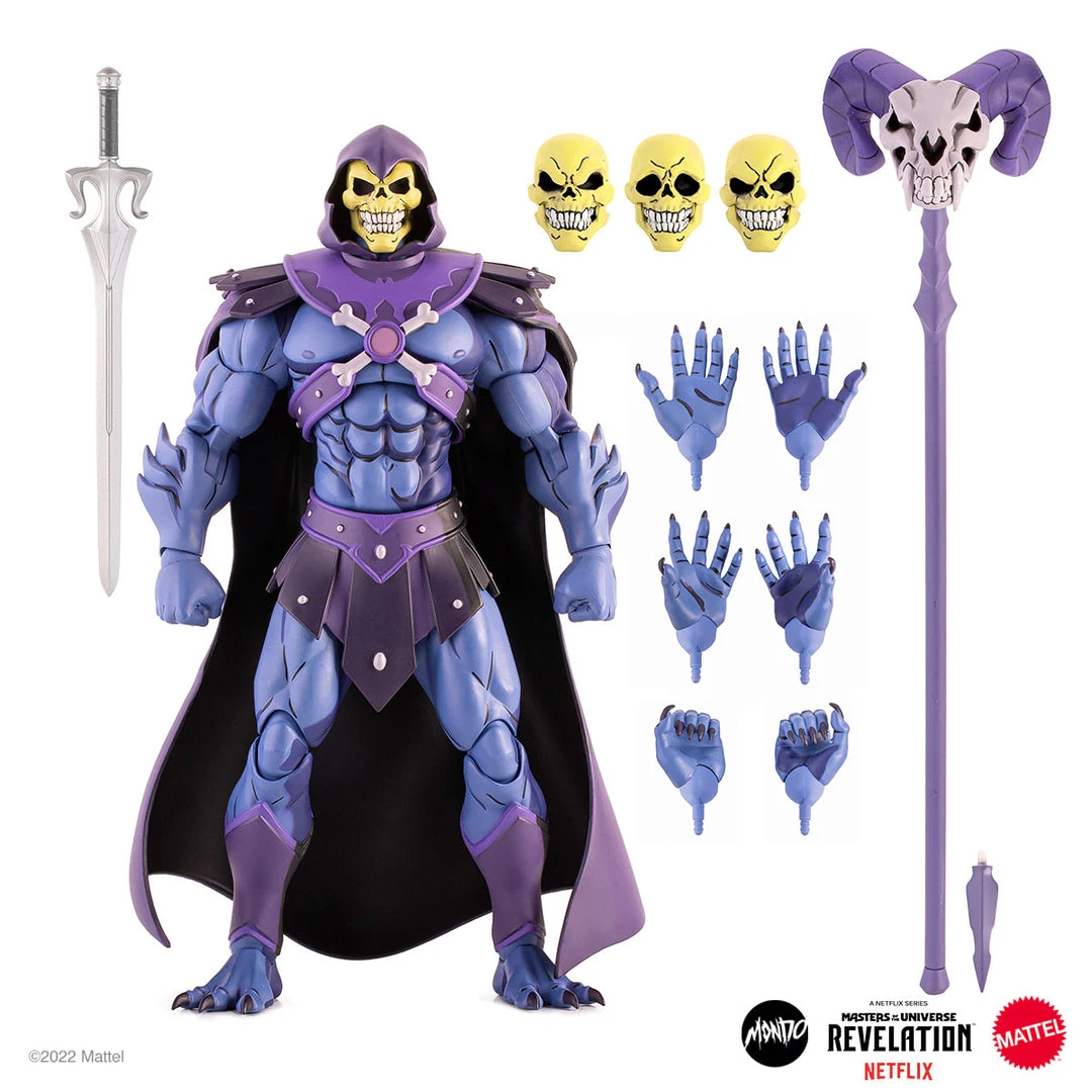 Mondo Masters Of The Universe Revelation - Skeletor 1/6 Scale Figure SDCC Exclusive 2 Mondo Masters Of The Universe Revelation - Skeletor 1/6 Scale Figure SDCC Exclusive