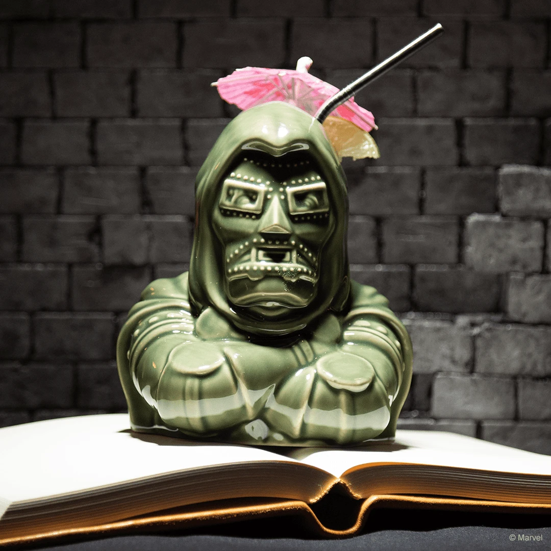 Mondo Doctor Doom Tiki Mug - Doomsday Tikis 3 Mondo Doctor Doom Tiki Mug - Doomsday Tikis