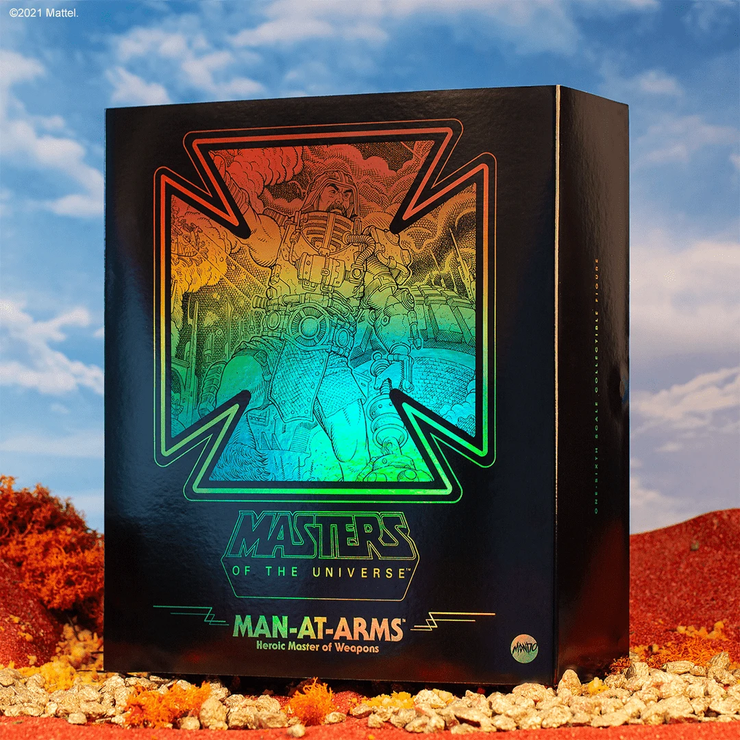 Mondo Toys Man At Arms 1/6 Scale Figure - "MOTUbi" Variant 12 Mondo Toys Man At Arms 1/6 Scale Figure - "MOTUbi" Variant