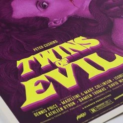 Timothy Pittides Twins Of Evil Poster