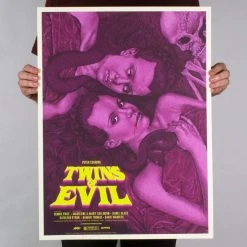Timothy Pittides Twins Of Evil Poster