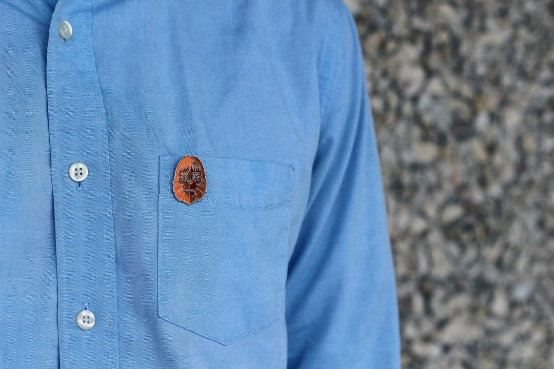 Tom Whalen Enamel Pins Dr. Zaius Enamel Pin 3 Tom Whalen Enamel Pins Dr. Zaius Enamel Pin