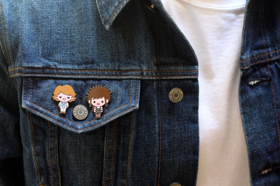 100% Soft Enamel Pins Pretty In Pink – Iona + Steff Pin Set 100% Soft Enamel Pins Pretty In Pink – Iona + Steff Pin Set