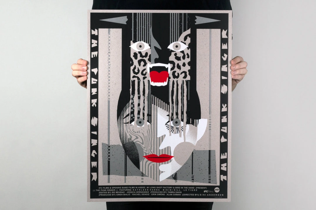 We Buy Your Kids Posters The Punk Singer (Silver Grey) Poster 6 We Buy Your Kids Posters The Punk Singer (Silver Grey) Poster