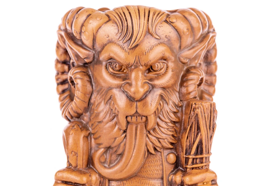 Florian Bertmer Krampus Designer Series Tiki Mug (Nutmeg Variant) Florian Bertmer Krampus Designer Series Tiki Mug (Nutmeg Variant)