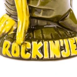 Rockin' Jelly Bean Tikis God Bird Man Tiki Mug (Green Variant)