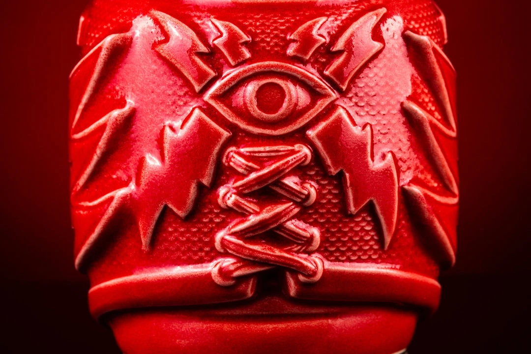 Mike Bonanno El Ojo Fantastico Tiki Mug – Furia Roja Variant Mike Bonanno El Ojo Fantastico Tiki Mug – Furia Roja Variant