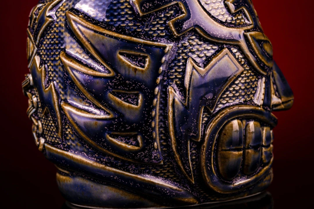 Mike Bonanno Tikis El Ojo Fantastico Tiki Mug - Fuego Azul Mike Bonanno Tikis El Ojo Fantastico Tiki Mug - Fuego Azul